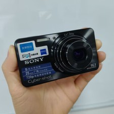 Sony Cyber-Shot DSC-W570 16.1MP 5x zoom Compact Digital Camera Black English