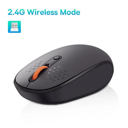Mouse Wireless Bluetooth 5.0 Mouse 1600 DPI Silent Click MacBook Tablet Laptop - Picture 8 of 23