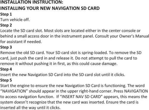 🔥2025 SD Card Navigation For Ford Lincoln A15 SYNC2 USA/Canada GM5T-19H449-AJ - Picture 9 of 11