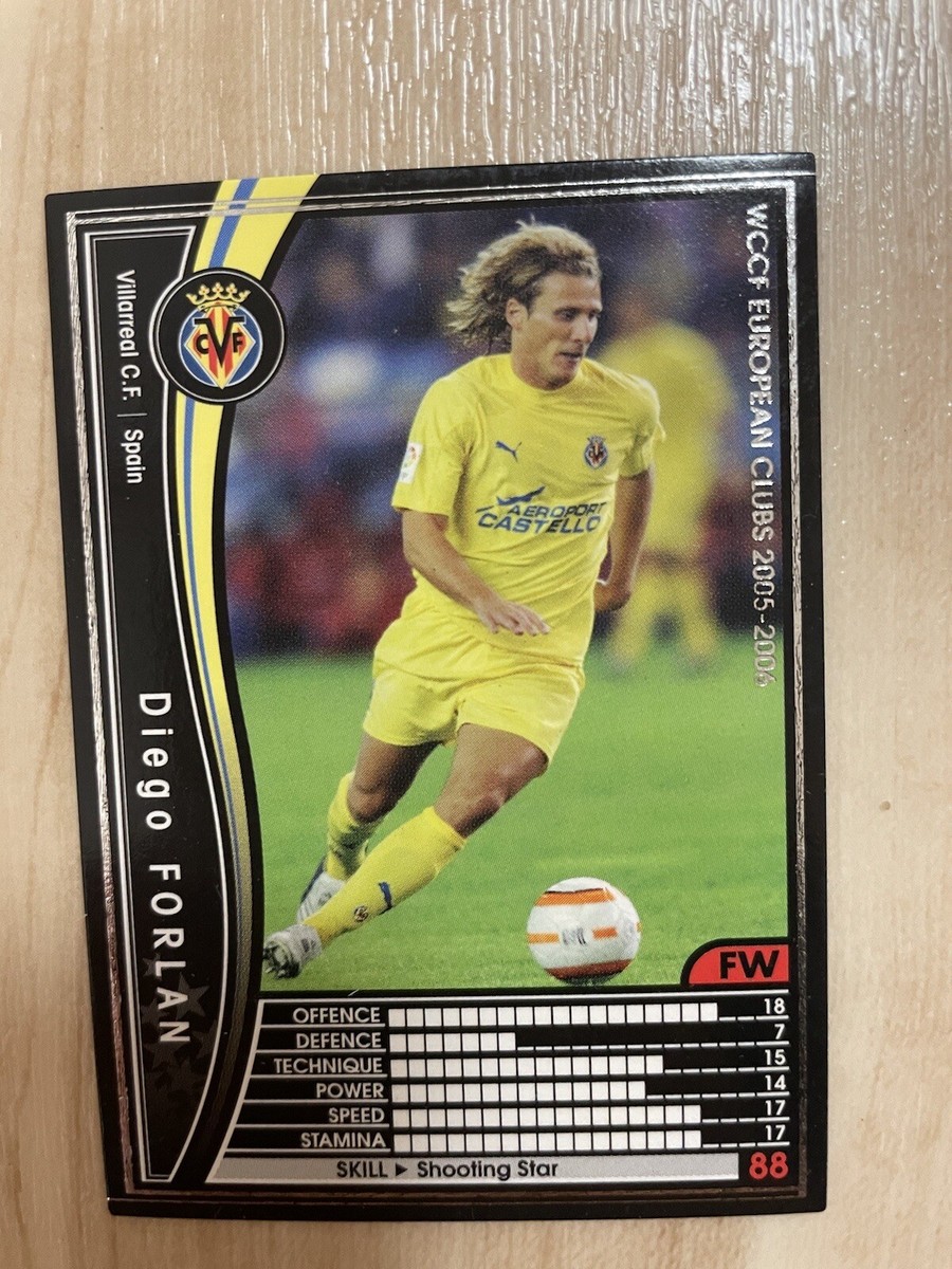 Diego Forlan #333 05-06 Villarreal C.F Panini WCCF SOCCER
