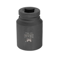 3/4-Zoll-Antrieb Mit 36 Mm Tiefer Schlagnuss, 6-Kant, Cr-Mo-Legierungsstahl