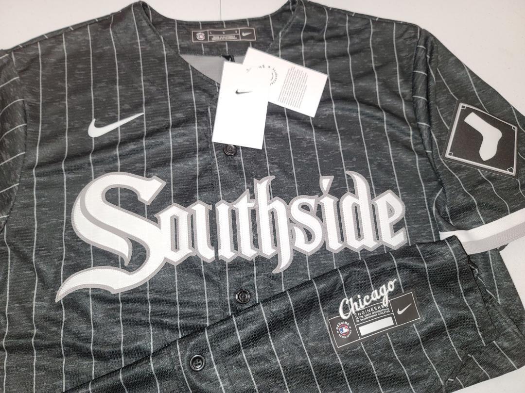 Nike CHICAGO WHITE SOX Southside City Connect 100% REAL Sewn