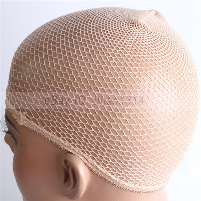 2PACKS/LOT_ Unisex Hair Nets Wig Cap Stretchy Wig Wearing Black / Beige eBay