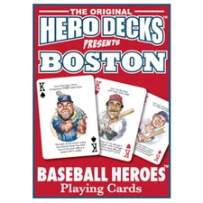 MLB Baseball Hero Decks Caricature 52 Playing Cards rare custom Parody art