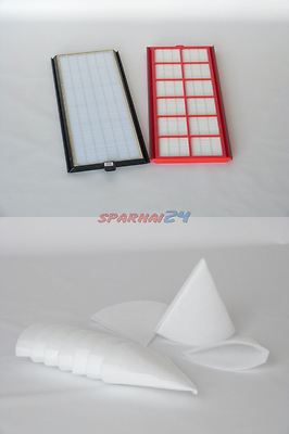 Original Filter Zehnder ComfoAir 350 550 1x G4 / F7 + 10x Kegelfilter G4 DN 125