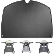 6506 Gusseisen Grillplatte für Weber Q300, Q320, Q3000, Q3100, Q3200 Grills