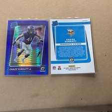 2021 Donruss Optic #280 Chazz Surratt Rookie Blue Hyper B-3