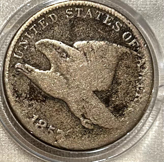 1857 American Flying Eagle One Cent Coin Penny - Ungraded