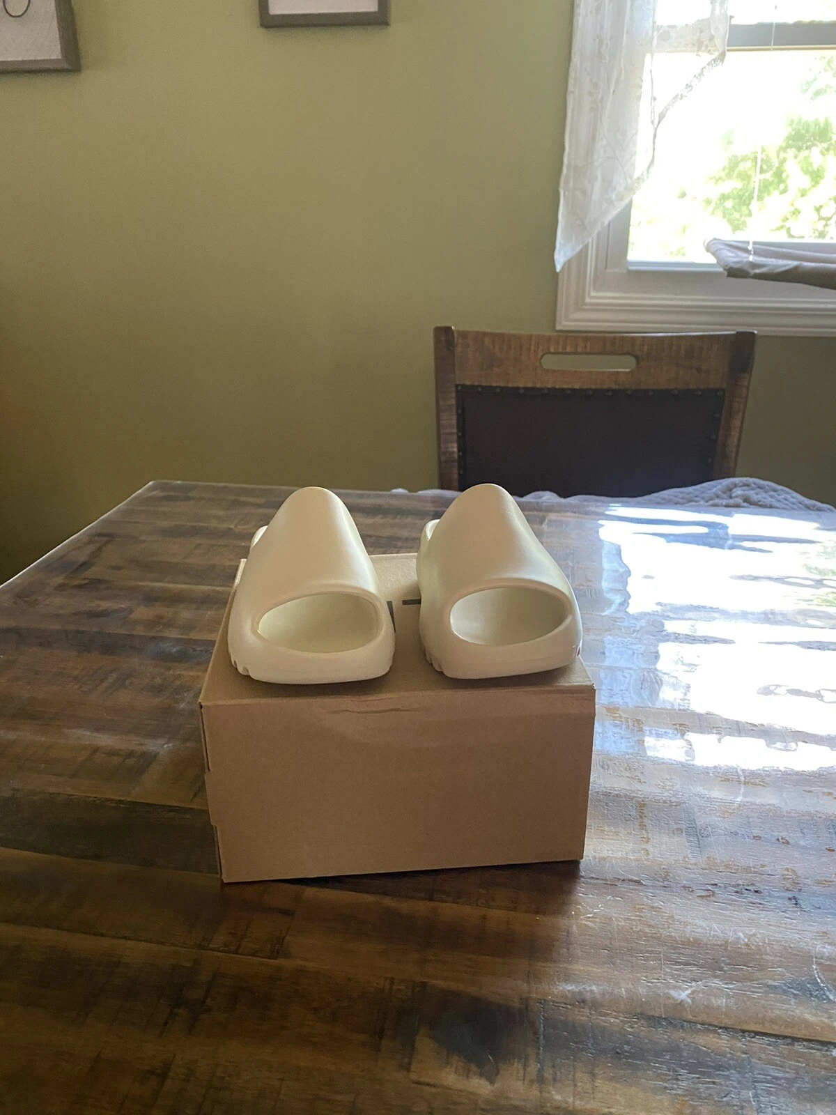 Adidas Yeezy Slides Bone bambino taglia 10K