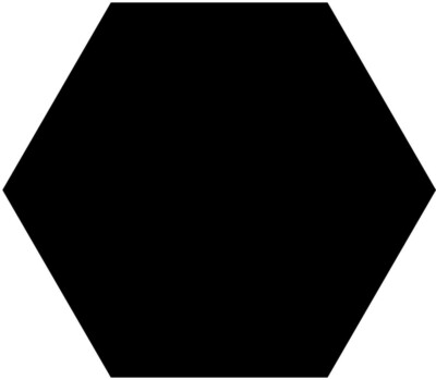 Hexagon Shape Vinyl Sticker Decal Polygon Car - Choose Size & Color