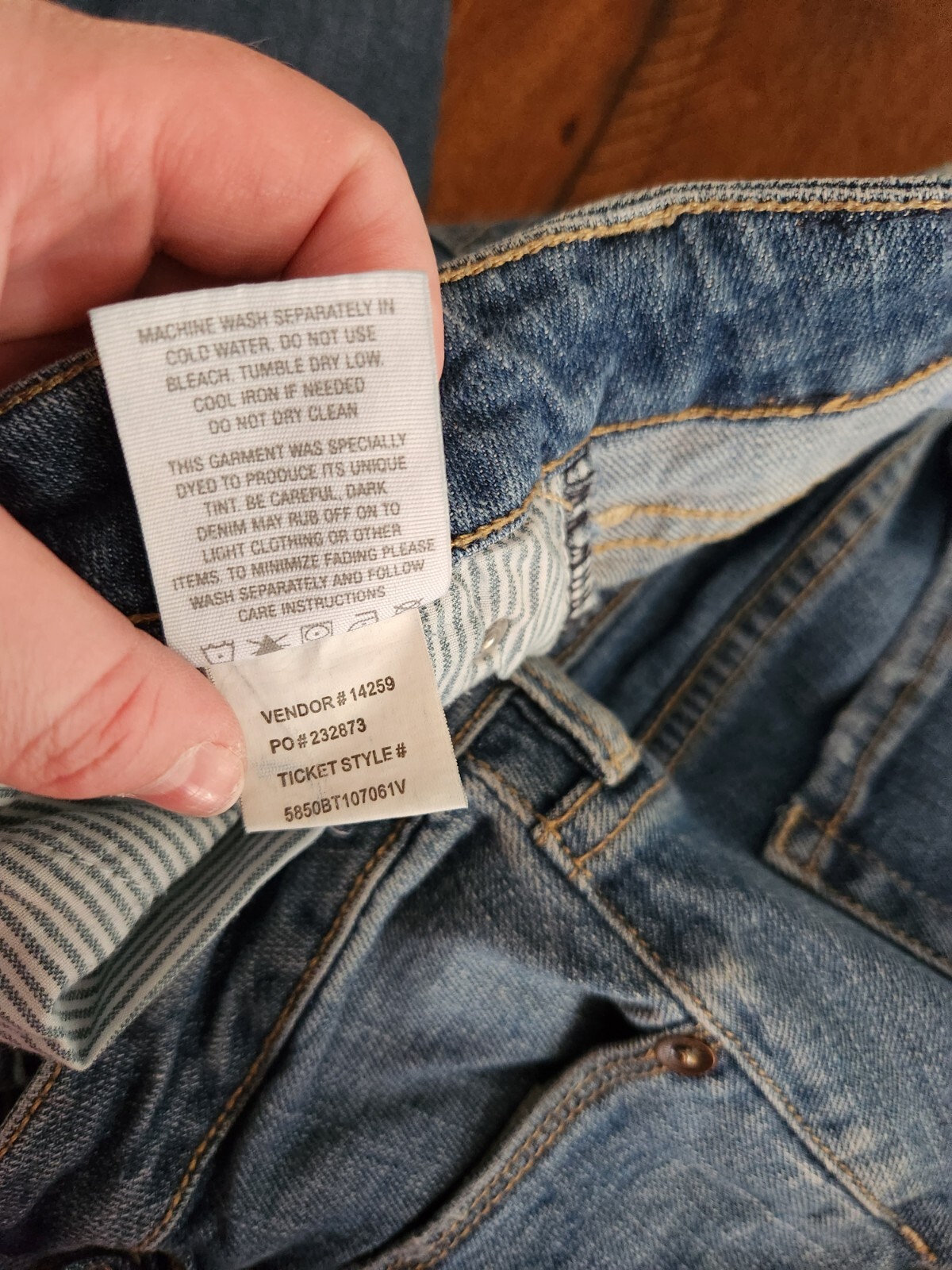 Juniors Size 13R Bull Head Jeans