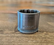 Vintage Westcraft 3/8" Drive 3/4" Socket 12 Point Knurled Made in USA