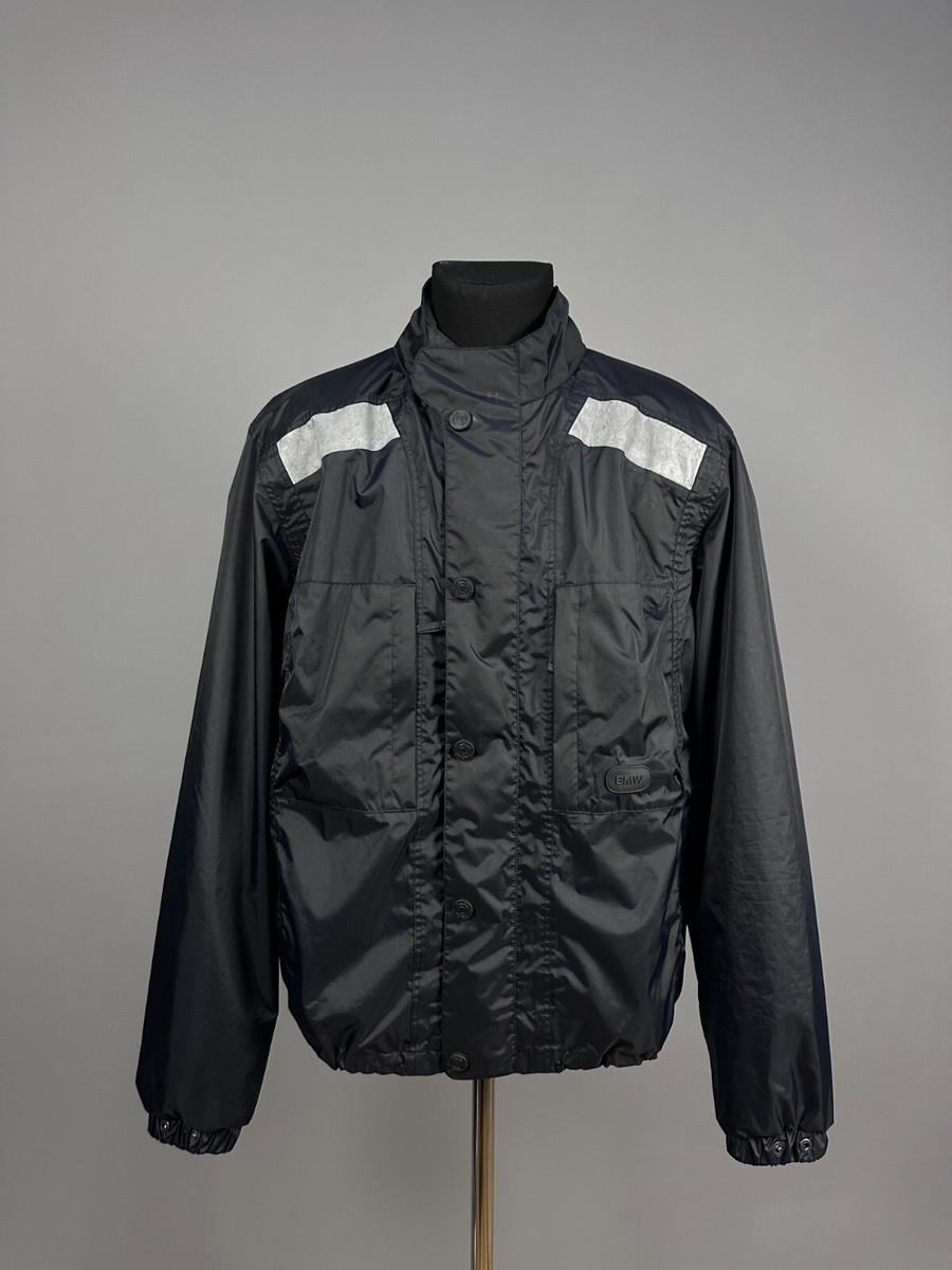 BMW Motorrad Airflow-2 Men Full Zip Snap Black Reflective 