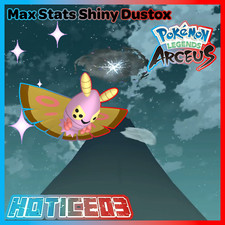 Pokemon Legends: Arceus Shiny Dustox Max Stats