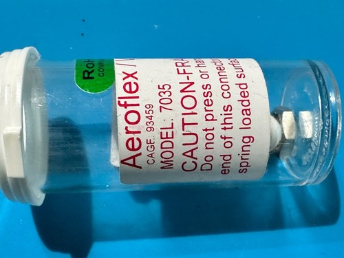 Aeroflex Weinschel 7035 Blocco Anteriore Planare Blindmate Connettore RF Galleggiante - Foto 3 di 8