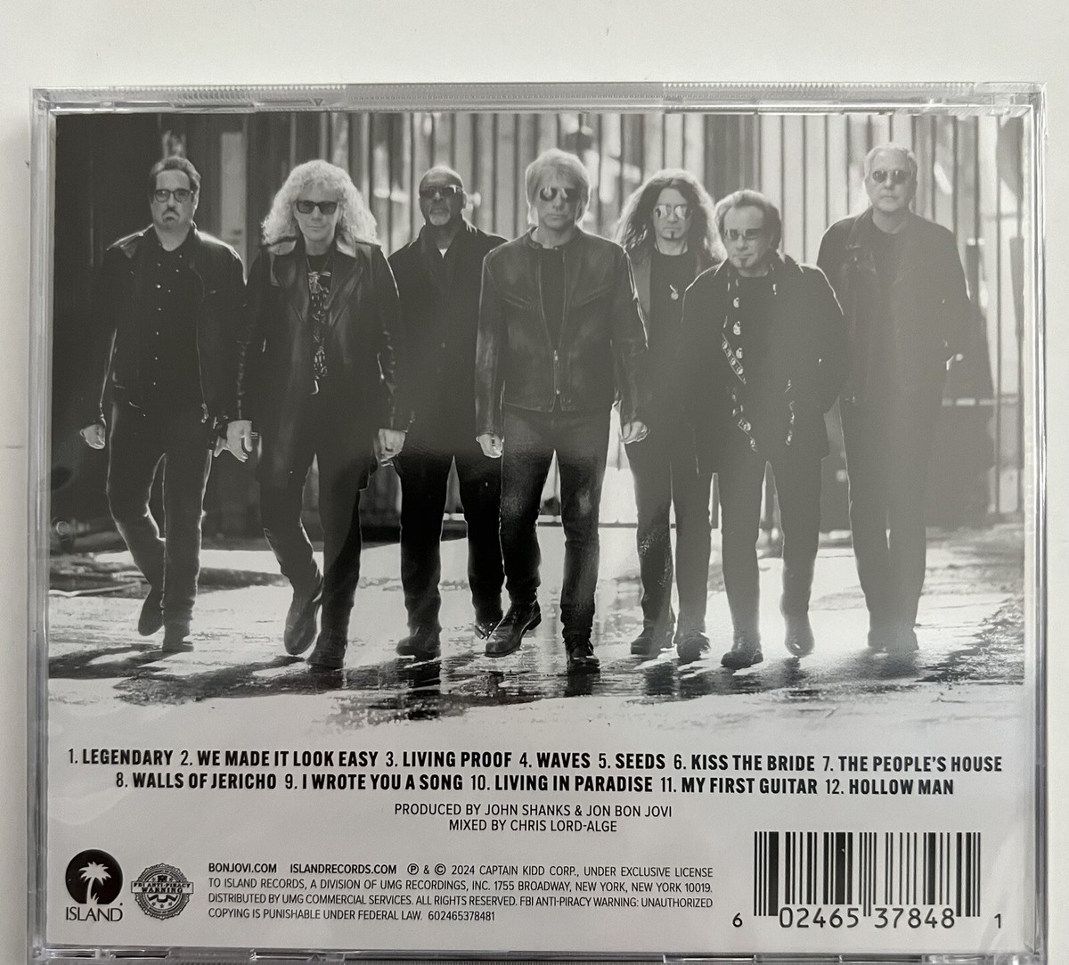 Jon Bon Jovi Forever CD Limited Edition Autosigned Cover