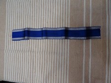 German WII 25 years of Membership Blue & Silver Ribbon RARE 6 inches AUTHENTIC