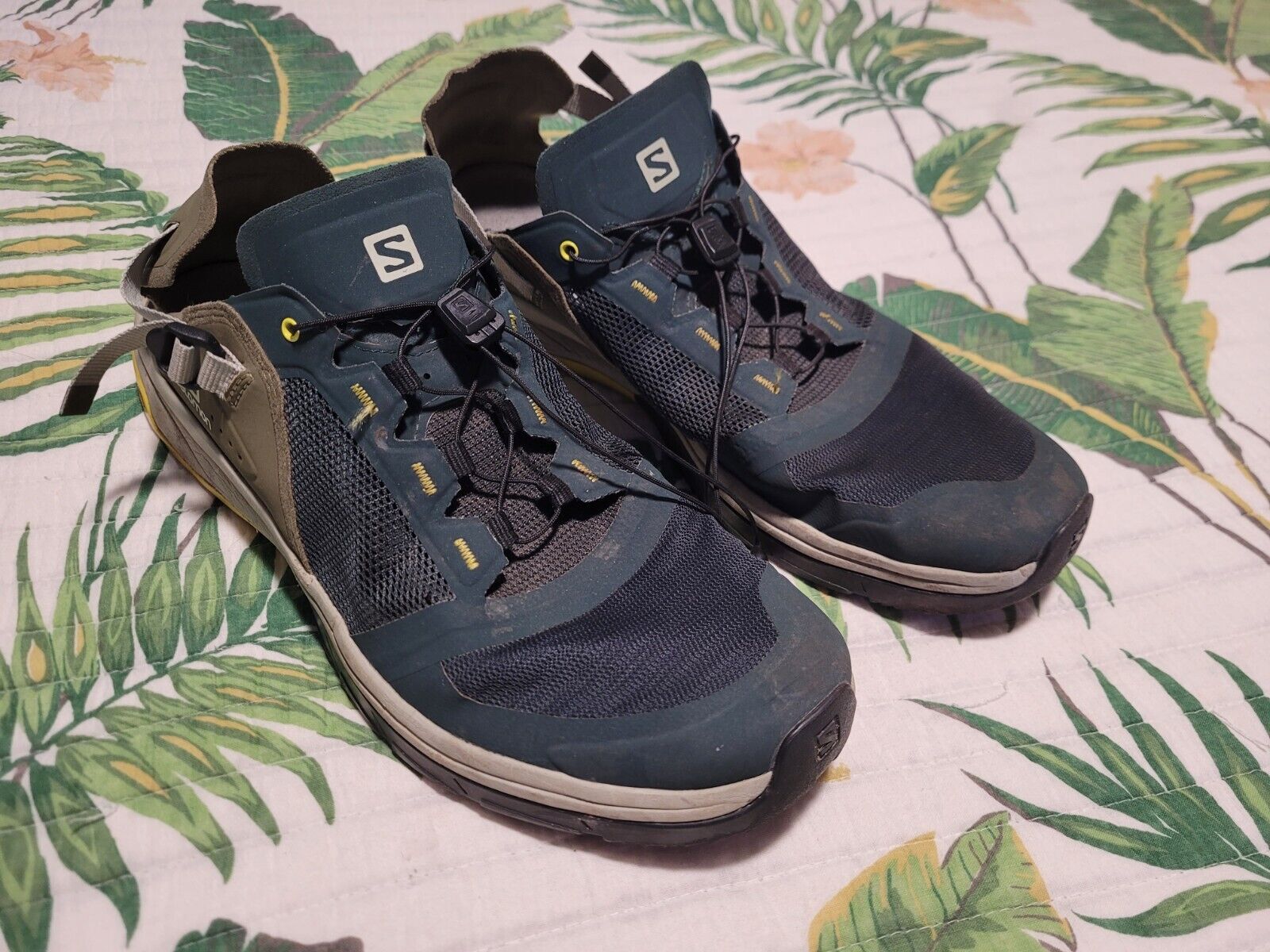 Salomon Men’s Trail Running Shoes Contagrip Size … - image 1