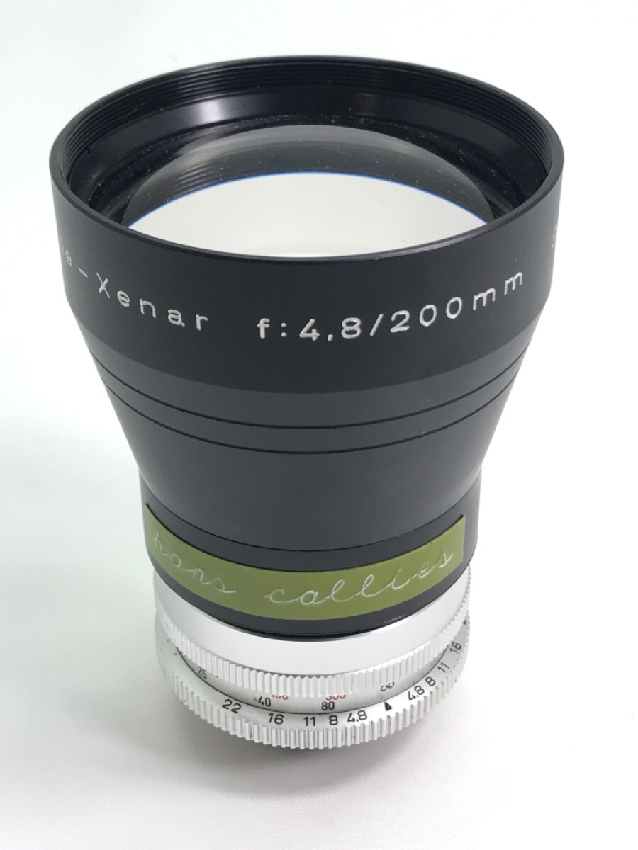 コダックレチナテレクセナー200MM F4．8デッケルマウント