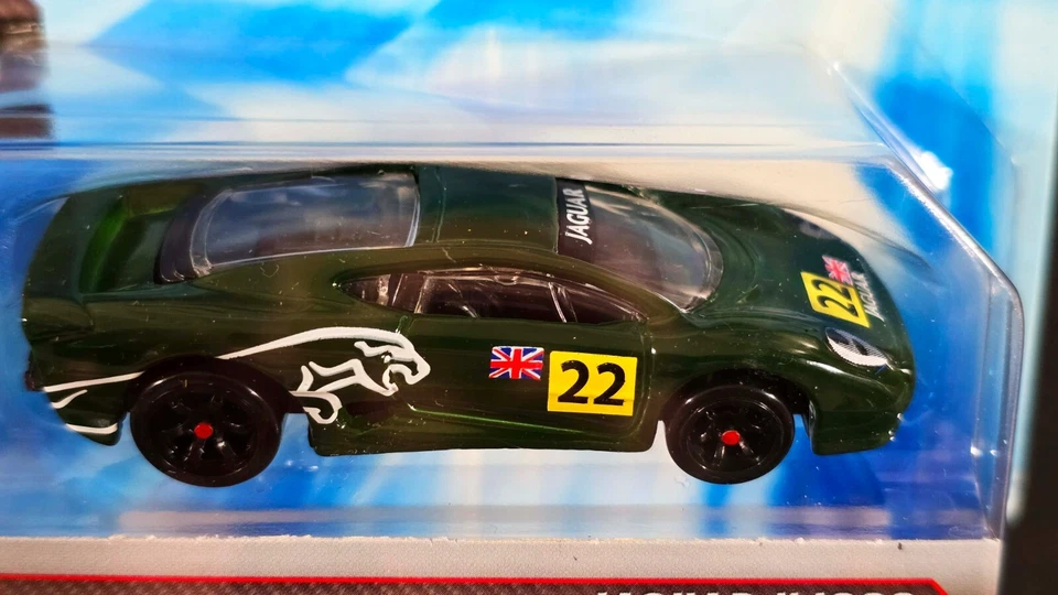Máquinas de velocidad Hot Wheels Jaguar XJ220 / 2010 / Nuevo / Raro / Difícil de encontrar Foto 3 de 4