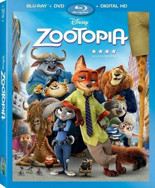 ズートピア Zootopia 3D/BD/DVD/Digital HD 3D Blu-ray Ginnifer