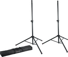 Standard Speaker Stand Set; Includes 2 Speaker Stands and Nylon Carry Bag Gfw
