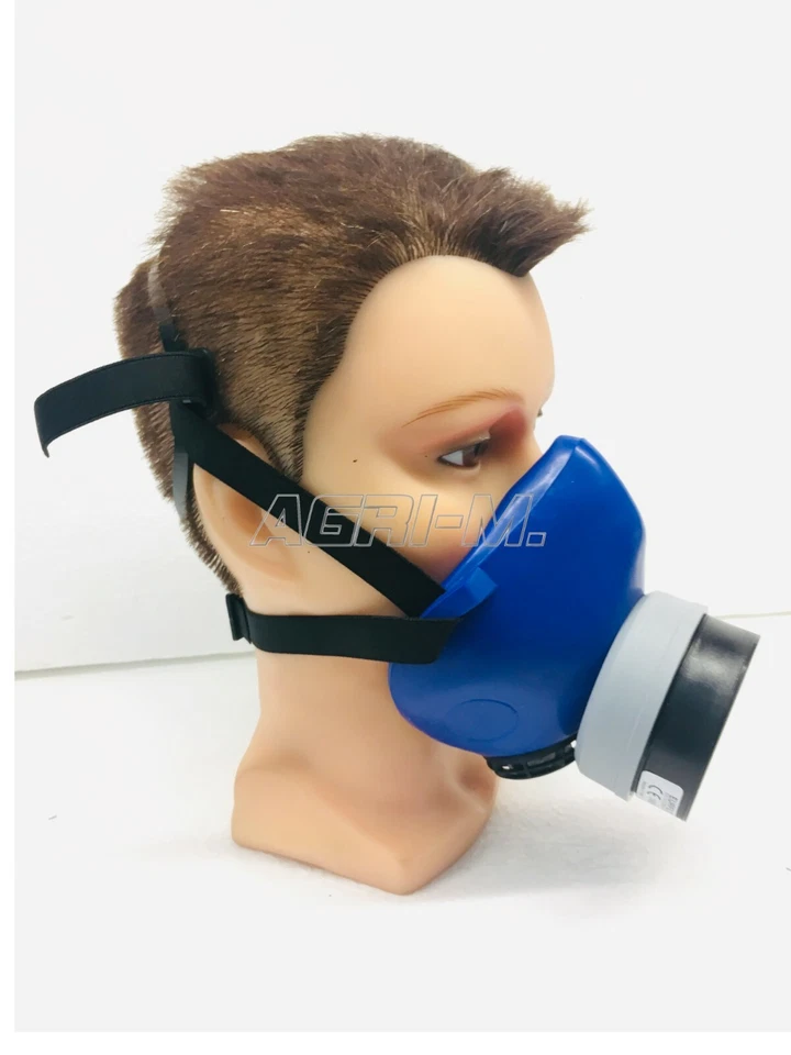 Maschera con filtro FPP R 3 (2 filtri ) anti fumo incendi boschivi amianto - Immagine 3 di 4