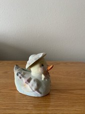 Vintage Yellow Duck Piggy Bank