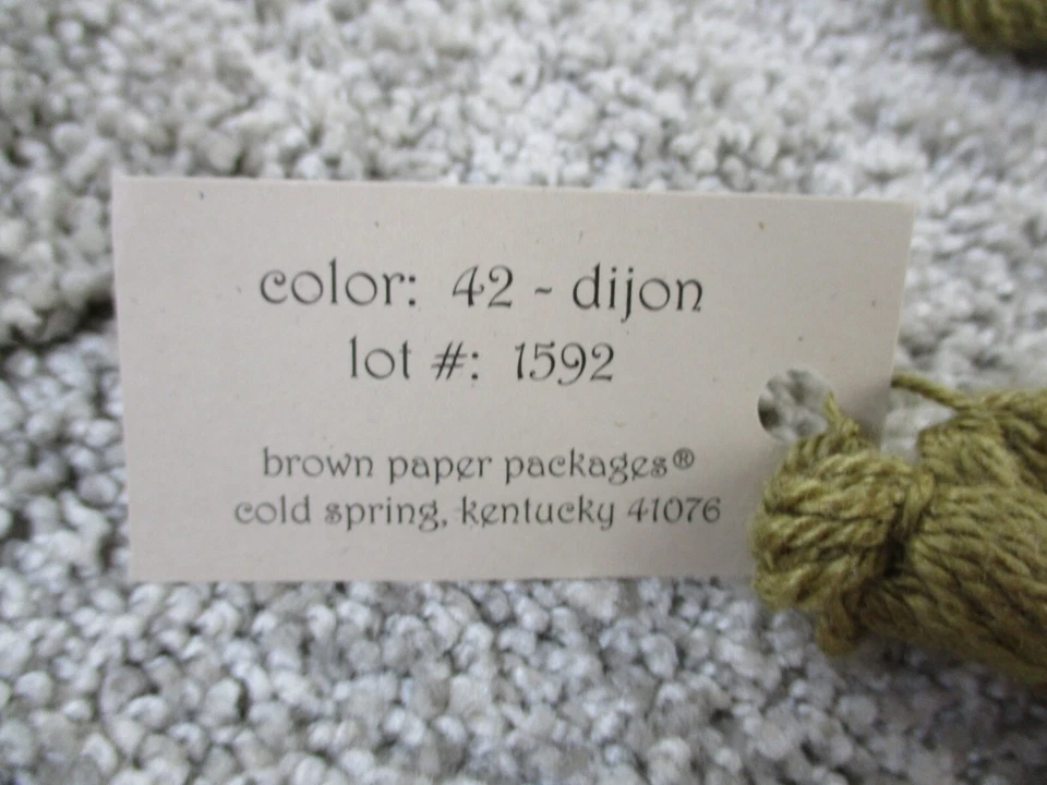 Silk & Ivory Twist Skein Threads 28.8 Yard Lot of 2 Color 42 Dijon Lot 1592 NWT - Image 4 of 4