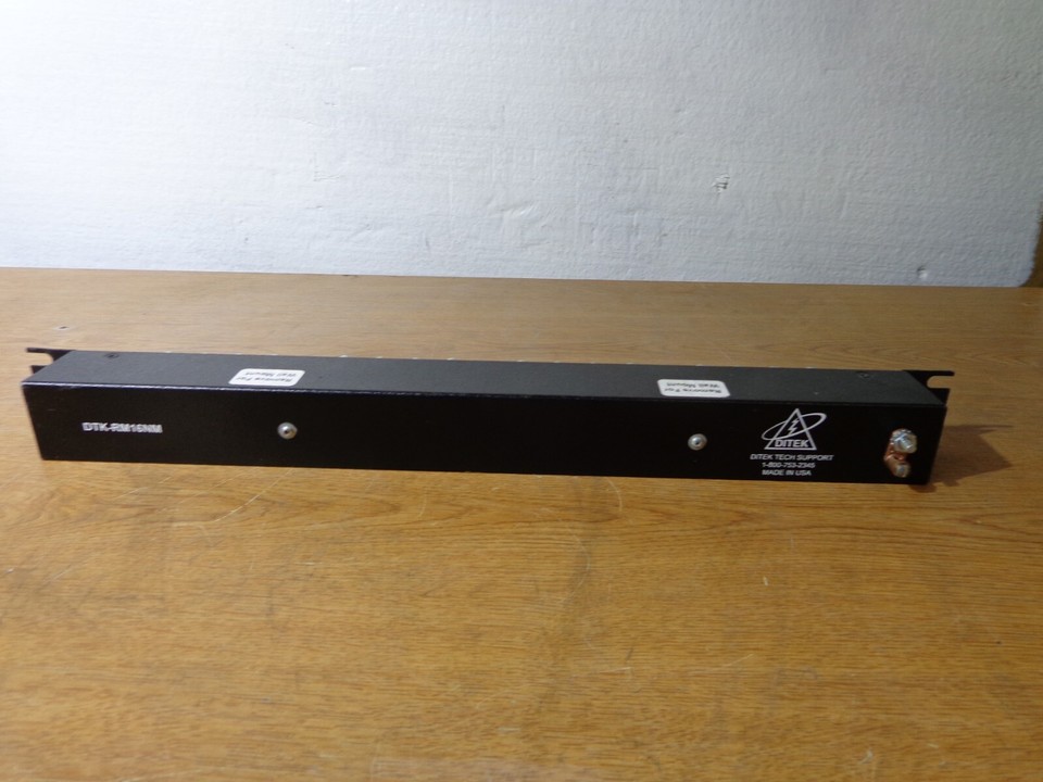 Ditek DTK-RM16NM 16 Channel Rack Mount CCTV Video Surge Protector DTK ...