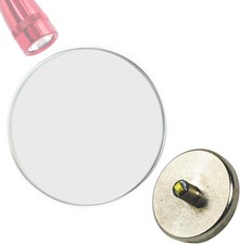 HQRP Glass Lens  3W Bulb BiPin LED MODULE for Mini Maglite 2-Cell AA Flashlight