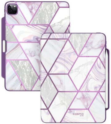 i-Blason for iPad Pro 11.0'' 2020/2018 Smart Case Folding Cover w/ Pencil Holder