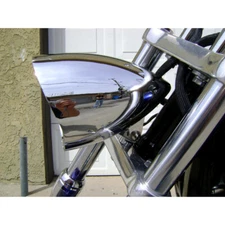 4.5" Motorcycle Chrome Visor Bullet Headlight Lamp Fit for Harley Bobber Chopper