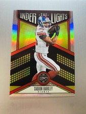 Saquon Barkley 2023 Panini Legacy Under The Lights Silver #UL-SBA Giants Eagles