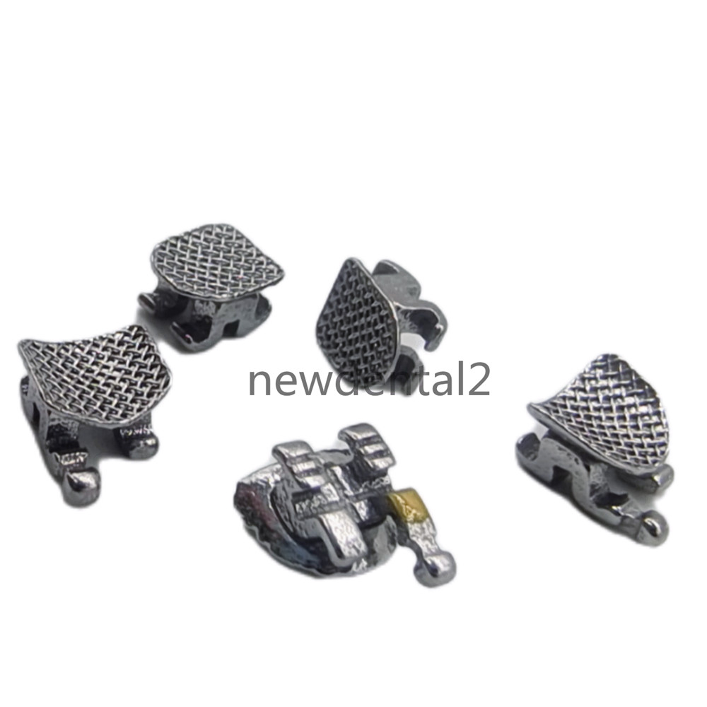 50Packs Dental Orthodontic Brackets Braces Standard Roth .022 Hooks 3-4-5 FDA