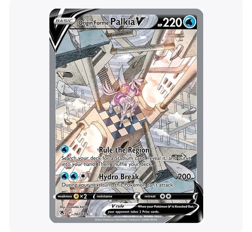 palkia pokemon card gx Pokemon TCG Origin Forme Dialga VSTAR Premium Collection – Maziply Toys main image 0