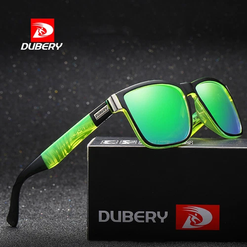 DUBERY Sports Polarized Sunglasses Men Women Square Driving Glasses HD Lens US