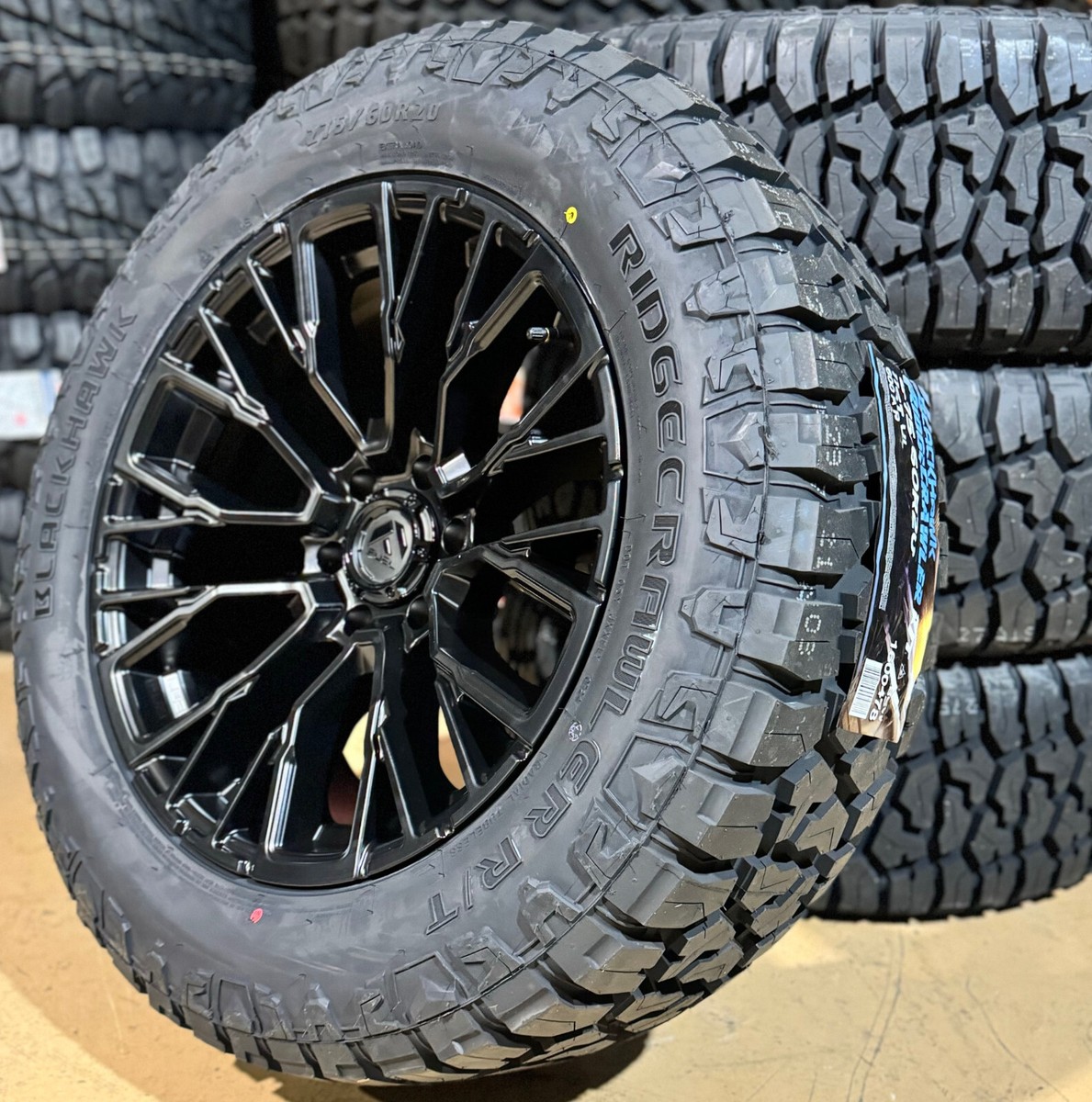 20x9 D847 Fuel Rebar Black Wheels 33