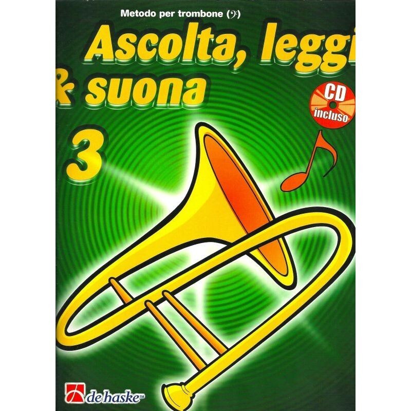 Ascolta Leggi & suona 3 Trombone Volume 3 - Libro + CD