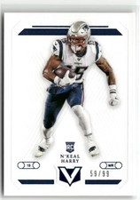 2019 Panini Chronicles #V-5 N'Keal Harry Vertex Blue #/99 RC PATRIOTS ☘️9B