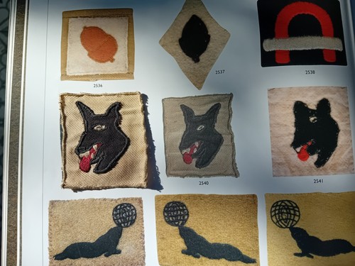 Genuine WW2 Mountain Warfare School[wolfs head] Formation Sign | eBay UK