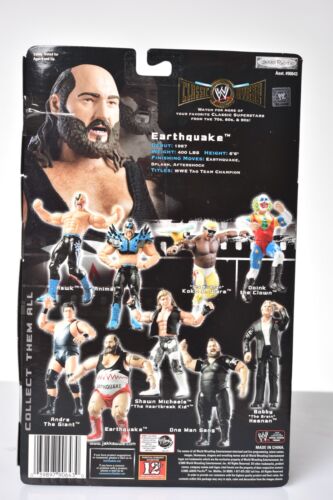 JAKKS WWE Classic Superstars Series 6 Earthquake Pro Wrestling Figure WWF - Picture 4 of 4