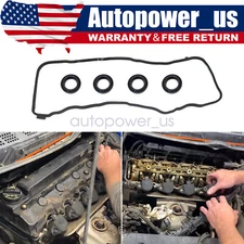 Valve Cover Gasket w/ Plug Tube Seals For 2006-2015 Honda Civic - 1.8L L4 1799cc