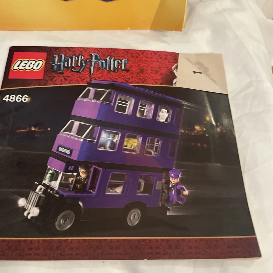 Lego Manuals ONLY. For #8154 Racers (2), #4886 Harry Potter (1), # 5770 (1) - Image 2 of 4
