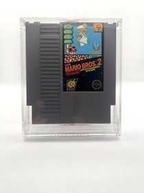 1/1 UNIQUE Super Mario Bros 2 JAP. VERSION IN AMERICAN CARTRIDGE NES GAME