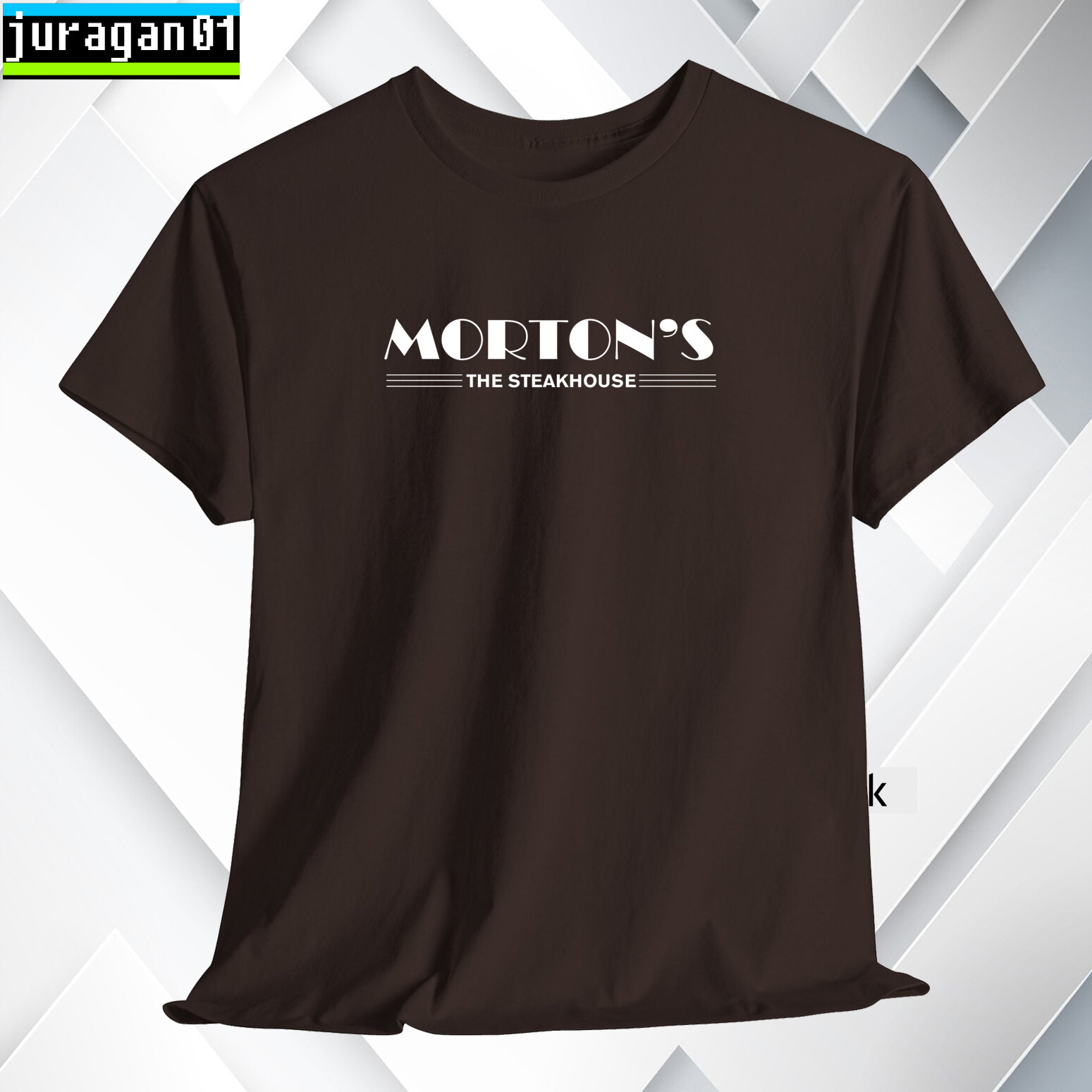 ALTRA T shirt Morton's Steakho logo nero marino grigio sportivo bianco choco S 5XL