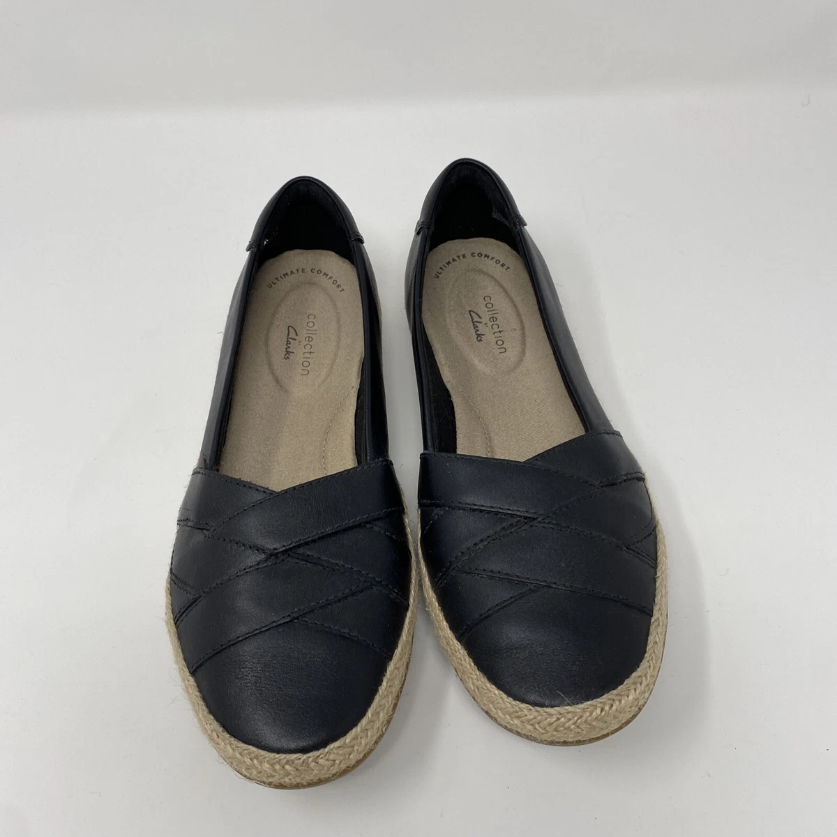 Clarks espadrille flats sale