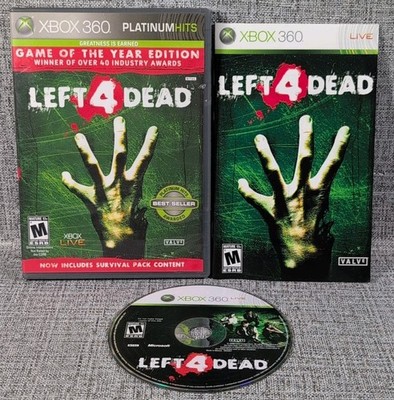 Left 4 Dead: Game of the Year Edition (Microsoft Xbox 360, 2009) CIB Tested 