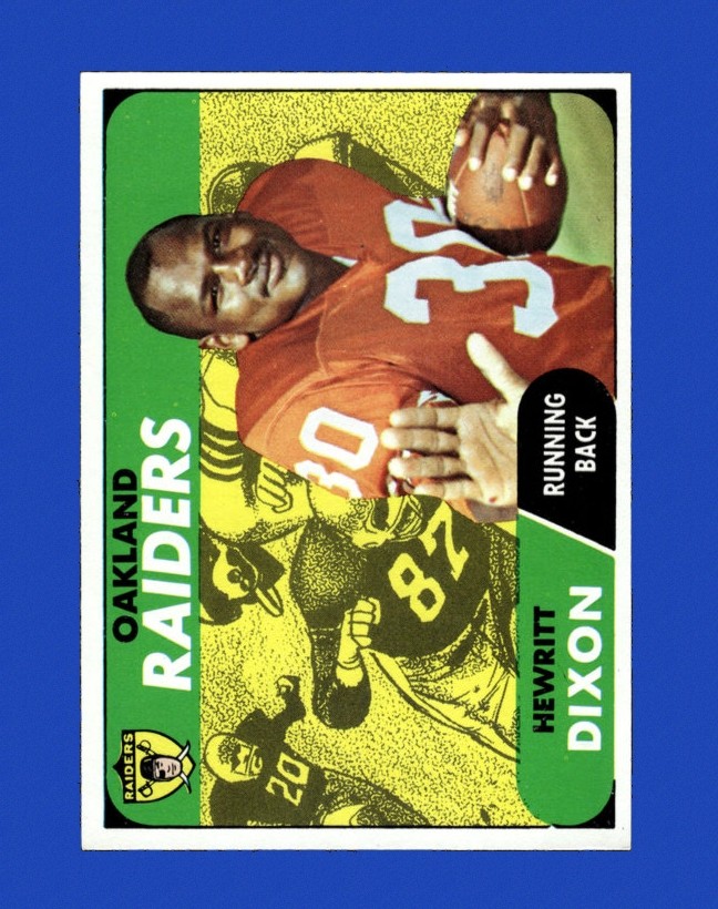 1968 Topps Set-Break # 64 Hewritt Dixon NM-MT OR BETTER *GMCARDS*