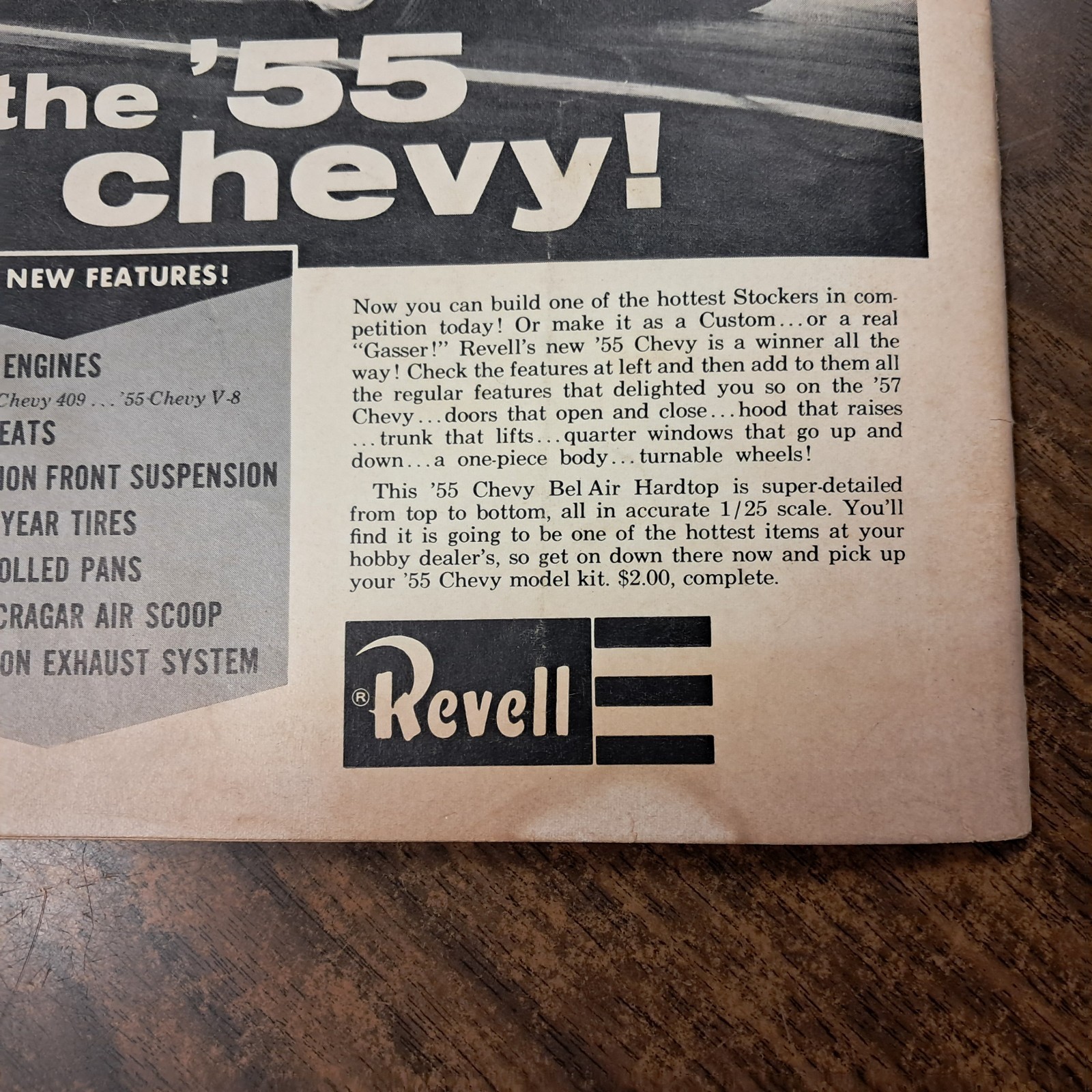 Nov. 1964 ROD & CUSTOM Surf Woody By Barris stamped Paid PX bought military base